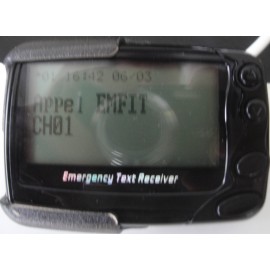 Pager récepteur radio